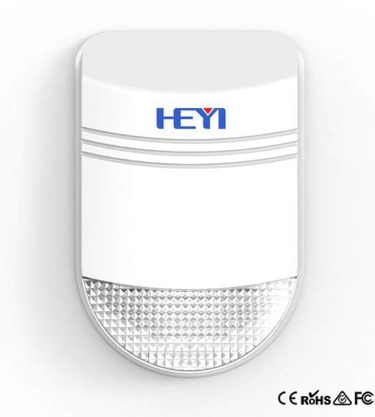 Đèn Còi báo động không dây ngoài trời HEYI HY-6107W công suất lớn