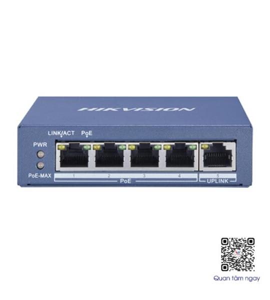 switch-poe-gigabit-4-cỏng-poe-1000mpbs-hikvision-ds-3e0505p-e-m